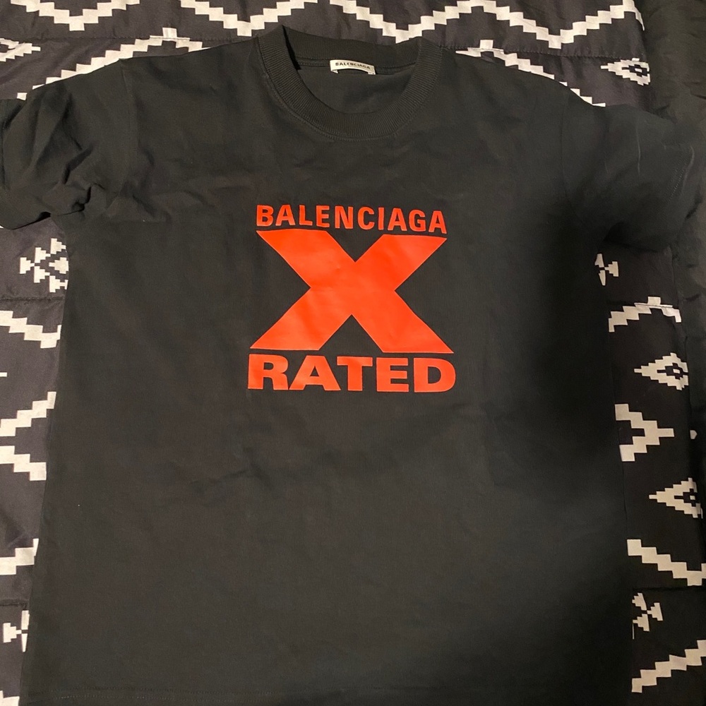 Balenciaga X rates Tee Worn once